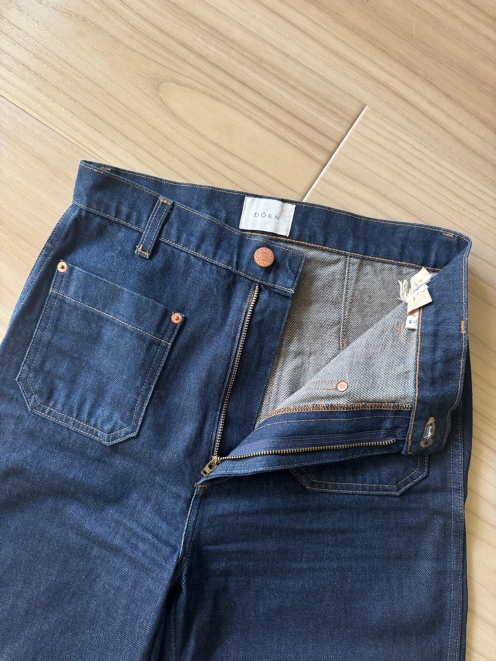 Doen Newport High Rise Wide Leg Jeans - Picture 3 of 6